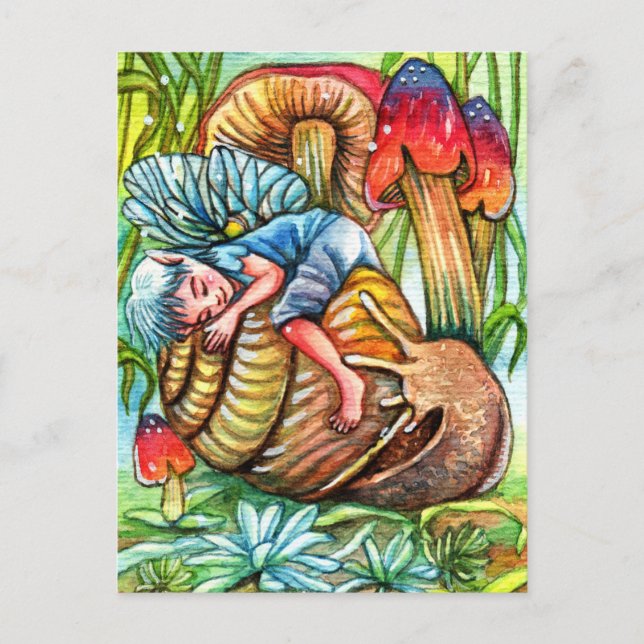 Carte Postale Ne me réveille pas (Devant)