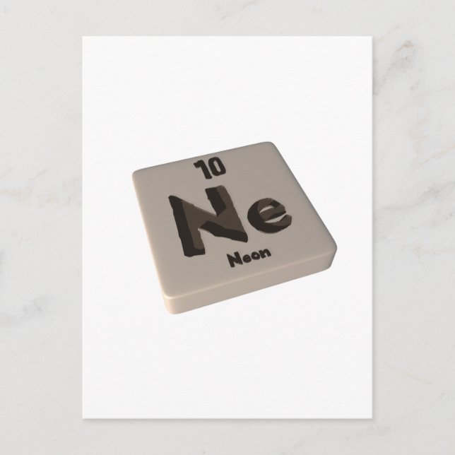 Carte Postale Ne Neon (Devant)