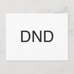 Carte Postale ne pas déranger.ai