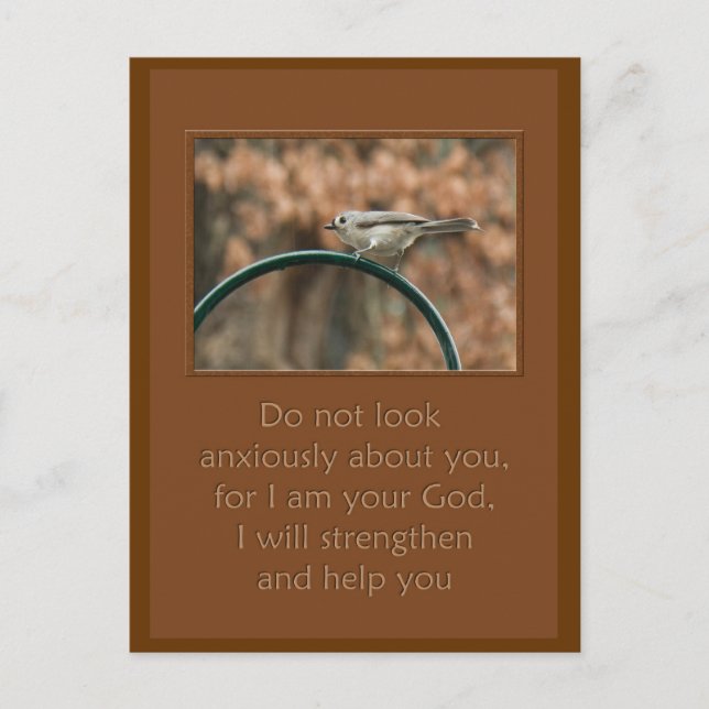 Carte Postale ne regardez pas anxieusement à propos de vous oise (Devant)