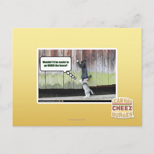 Carte Postale Ne serait-ce pas plus facile (Devant)