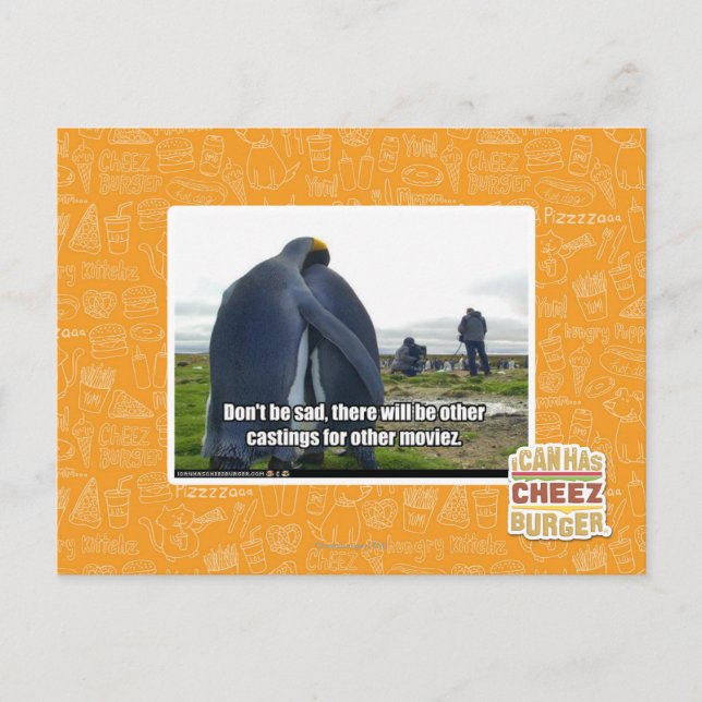 Carte Postale Ne sois pas triste (Devant)