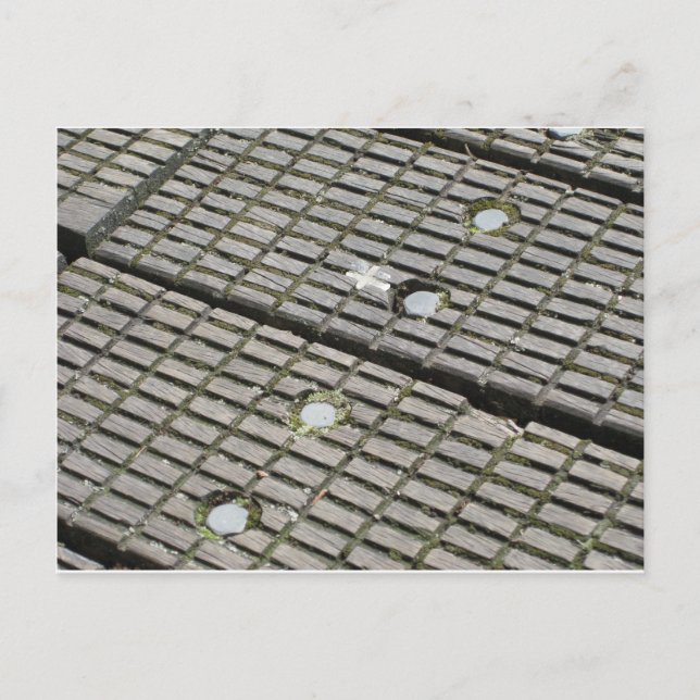 Carte Postale ne tombe pas entre les fissures (Devant)