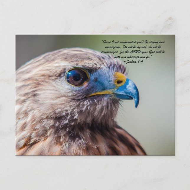 Carte Postale "Ne vous ai-je pas commandé ? Soyez forts et coura (Devant)