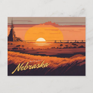 Carte Postale Nebraska
