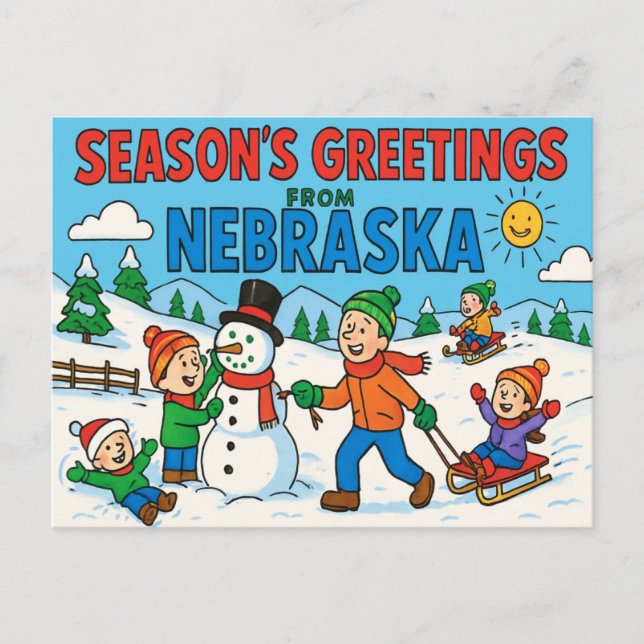 Carte postale NEBRASKA (Devant)