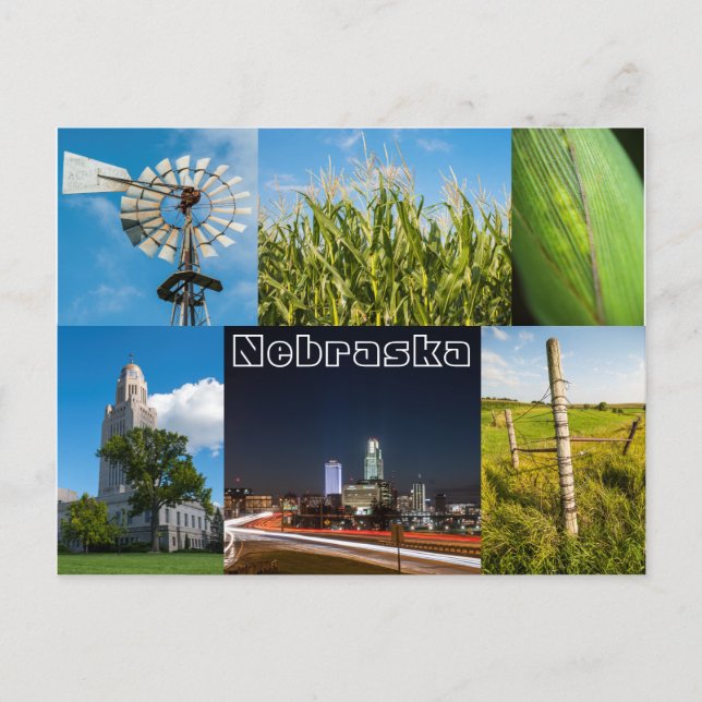 Carte Postale Nebraska (Devant)