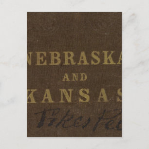 Carte Postale Nebraska et Kansas
