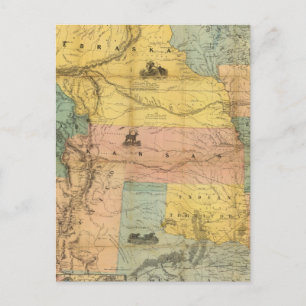 Carte Postale Nebraska et Kansas 2