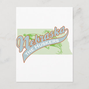 CARTE POSTALE NÉBRASKA HUSKERS