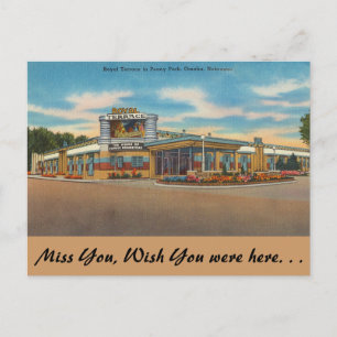 Carte Postale Nebraska, Royal Terrace, Peony Park, Omaha