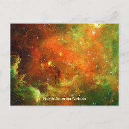 Carte Postale Nebula Amérique du Nord