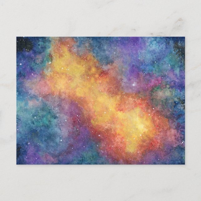 Carte postale Nebula Aquarelle (Devant)