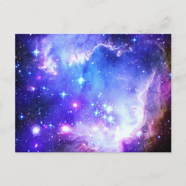 Carte Postale Nebula bleue (Devant)