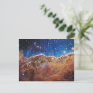 Carte Postale Nebula Carina Bleue/Orange   JWST