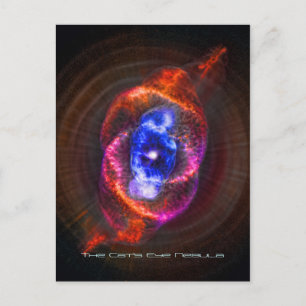 Carte Postale Nebula des yeux des chats