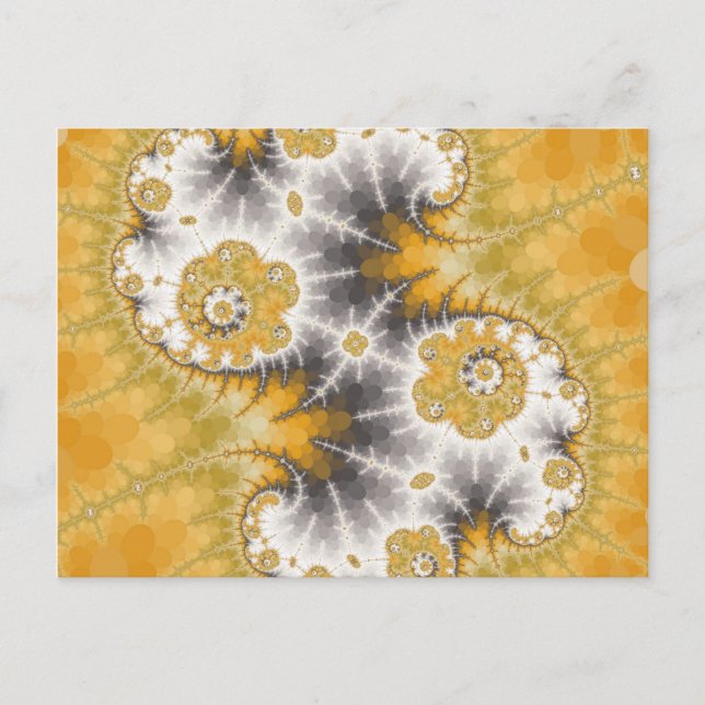 Carte postale Nebula en argent (Devant)