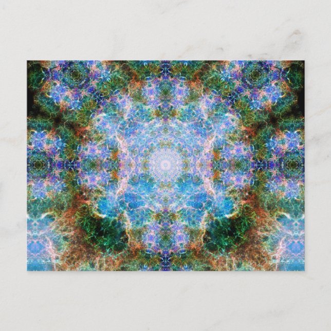 Carte Postale Nebula Mandala (Devant)