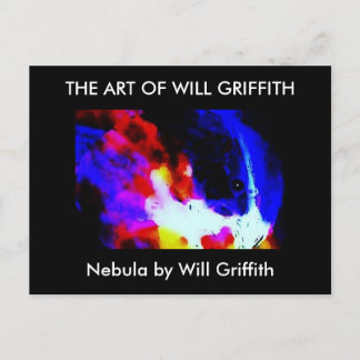 CARTE POSTALE NEBULA PEINTURE
