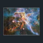 Carte Postale nébuleuse de galaxie spatiale. Les étoiles de l'un<br><div class="desc">Nebula spatiale et carte postale étoiles.</div>