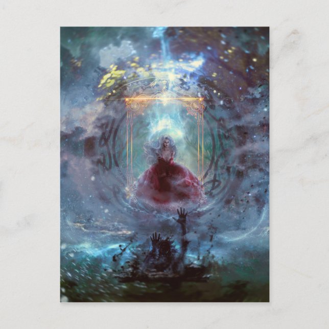 Carte Postale Nécromanceur non confiné (Devant)