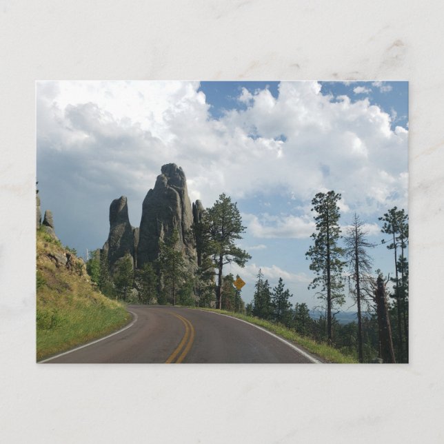 Carte Postale Needles Highway View, Dakota du Sud (Devant)