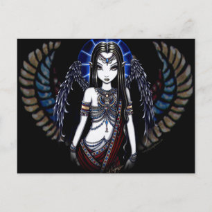 Carte postale Nefertari Angelic Egyptian Goddess
