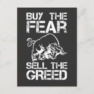 Carte Postale Négociation de cadeaux Stock Marché Investisseur T