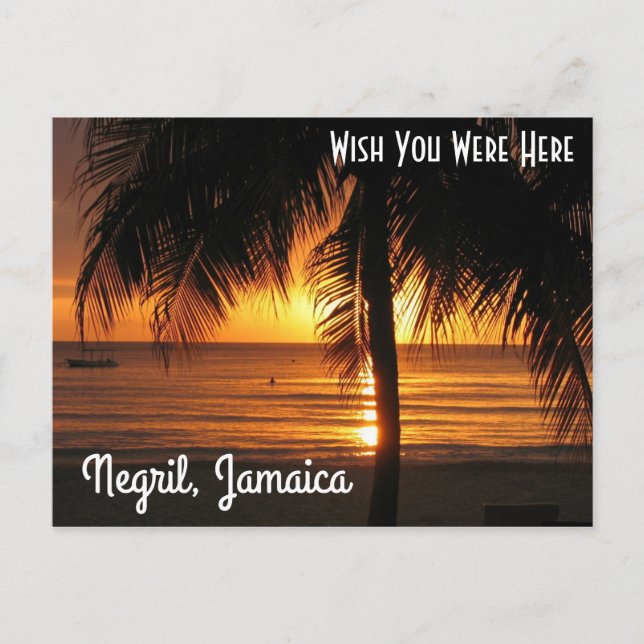 Carte Postale Negril, Jamaïque Postcard (Devant)