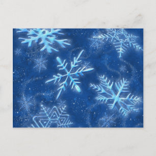 Carte postale neige