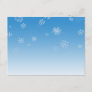 Carte Postale Neige