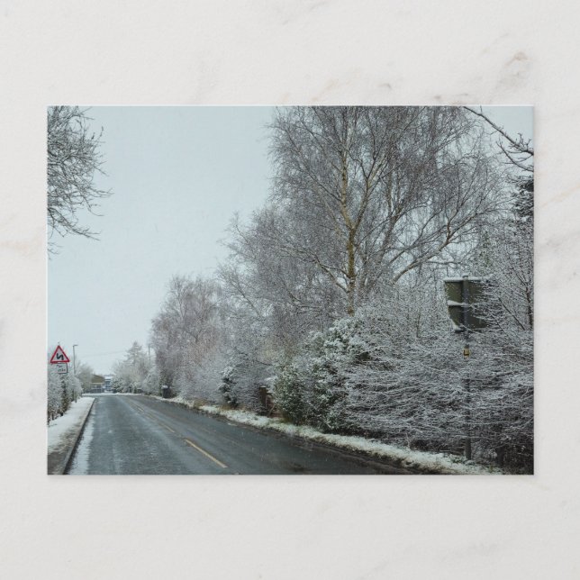 Carte Postale Neige (Devant)