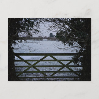 Carte Postale Neige