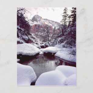 Carte Postale Neige épaisse aux Middle Emerald Pools