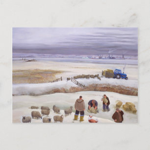 Carte Postale Neige hiver