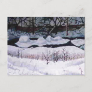 Carte postale "Neige sur l'Elk" Country Roads