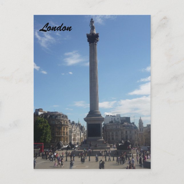 Carte Postale nelson trafalgar (Devant)