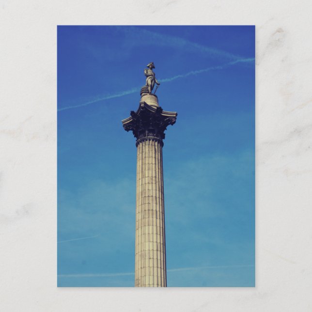 Carte Postale Nelsons Column London (Devant)