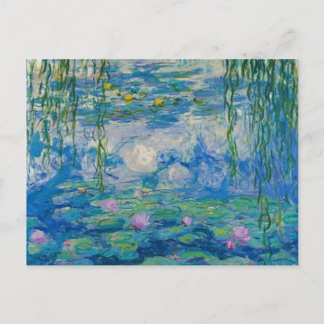 Carte Postale Nénuphar, 1916-1919 par Claude Monet (Devant)