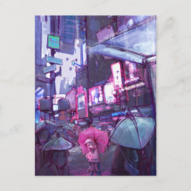 Carte postale Neo New York (Devant)