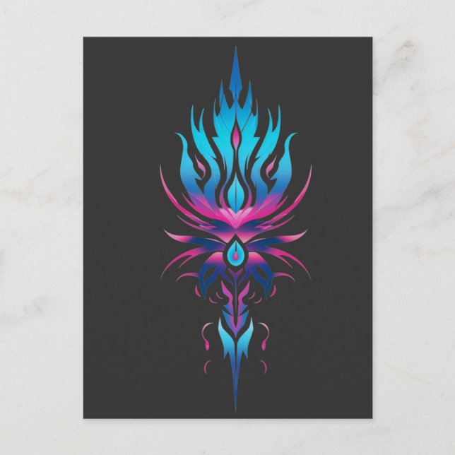 Carte Postale Neo-Tribal Sigil (Devant)