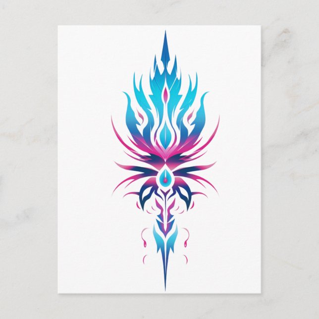 Carte Postale Neo-Tribal Sigil (Devant)