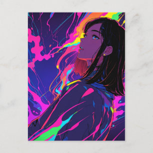 Carte postale Neon Bliss : Daze