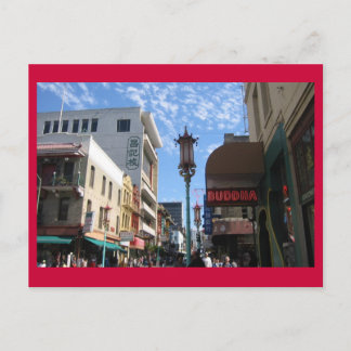 Carte Postale Neon Buddha Chinatown San Francisco