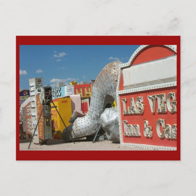 Carte Postale Neon Museum, Las Vegas, Nevada (Devant)