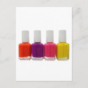 Carte Postale Neon Nail Polonais