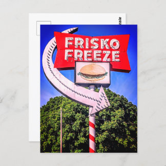 Carte Postale Neon Nord-Ouest : Frisko Freeze