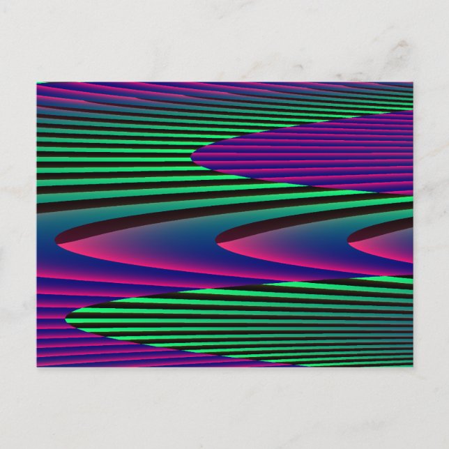 Carte postale Neon Seas (Devant)