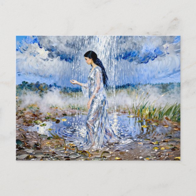 Carte Postale Nephele Goddess of Clouds and Rain from Greek Myth (Devant)