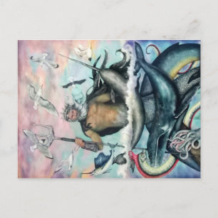 Carte Postale Neptune